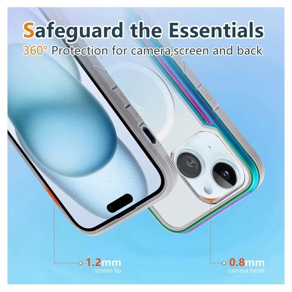 Sicher Phone Case for iPhone 13Pro - 6.1" - Military Drop Proof, Shockproof - Picture 3 of 9